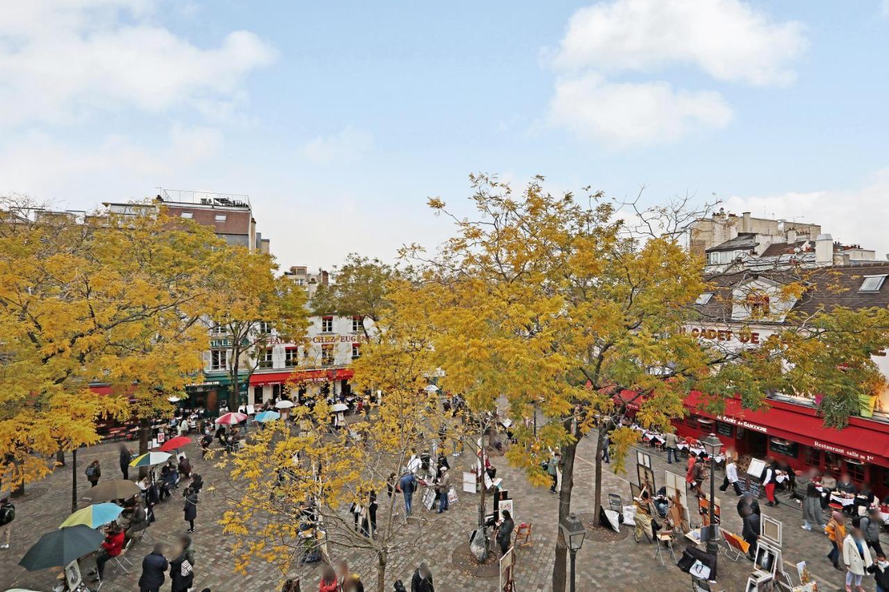 Pick A Flat'S Apartment On Place Du Tertre パリ エクステリア 写真